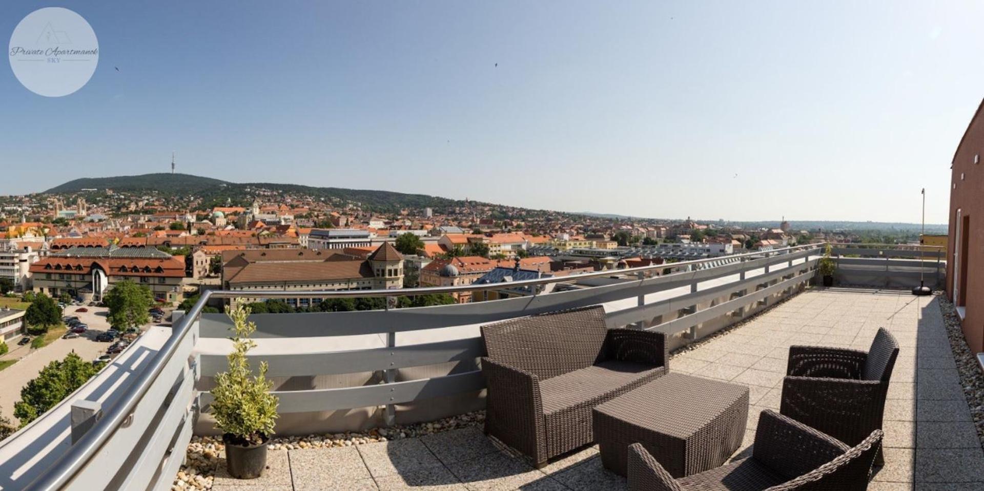 Sky Panorama Apartman بيتْش المظهر الخارجي الصورة